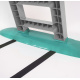 Doloni Slide with handle 243 cm Grey-green