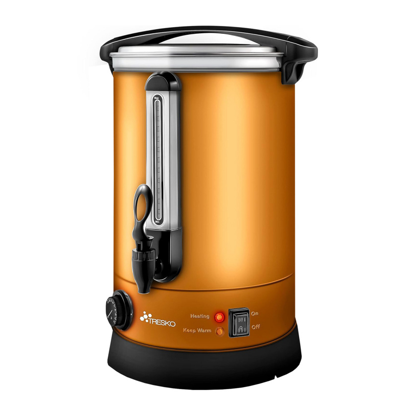 Tresko Mulled Wine Heater 10 l Orange