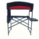 Linder Exclusiv Camping Folding Chair Red/Black