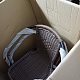 Aga RATAN Garden Chair Black/Brown 6DAZ557 - SECOND QUALITY