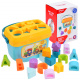 Educational set of blocks with letters 16pcs ZA3803