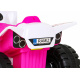 The fastest battery-powered quad for kids Pink + 25W motor