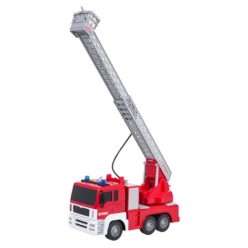 Fire truck with light and sound function 1:28