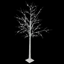 E25D TREE LIGHTS LED 190CM WHITE 156L