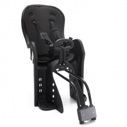 L28B BICYCLE SEAT HOLDER + STRAPS BLACK