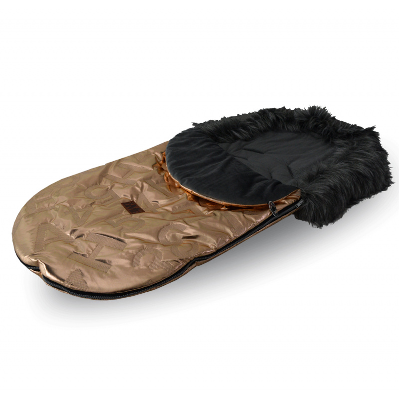 Nestor Winter snood Q1 with fur coat Bronze