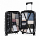 Aga Travel Carry-On Luggage MR4693 Grey