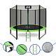 Aga SPORT PRO Trampoline 305 cm Light Green + Safety Net + Ladder