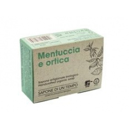 Organic Soap Bar Mint & Nettle 100 g - SAPONE DI UN TEMPO Universal