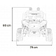 Buggy SPEEDY 4x4 White Vehicle