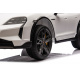 Porsche Taycan Turbo S White Vehicle