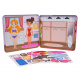 Metal set for a little stylist 2-in-1
