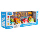 Set of Construction Cars with Sound and Light Function + Accessories