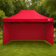 Aga Scissor stand PARTY 3x4,5m Red