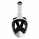 Aga Full Face Snorkeling Mask S/M White/Black