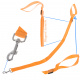 Aga LED Lighted Leash 120cm Orange