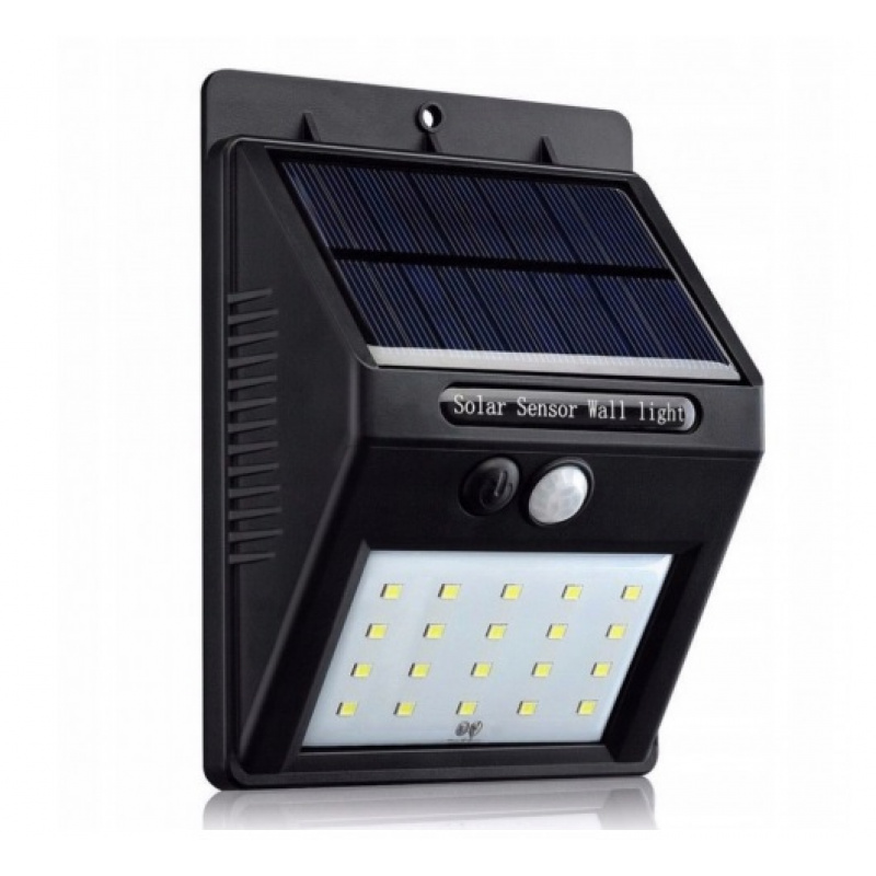 Aga Wall Solar Light with Motion Sensor - 20 LED