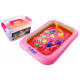 Aga Magic Liquid Sand 1kg + moulds + sandpit