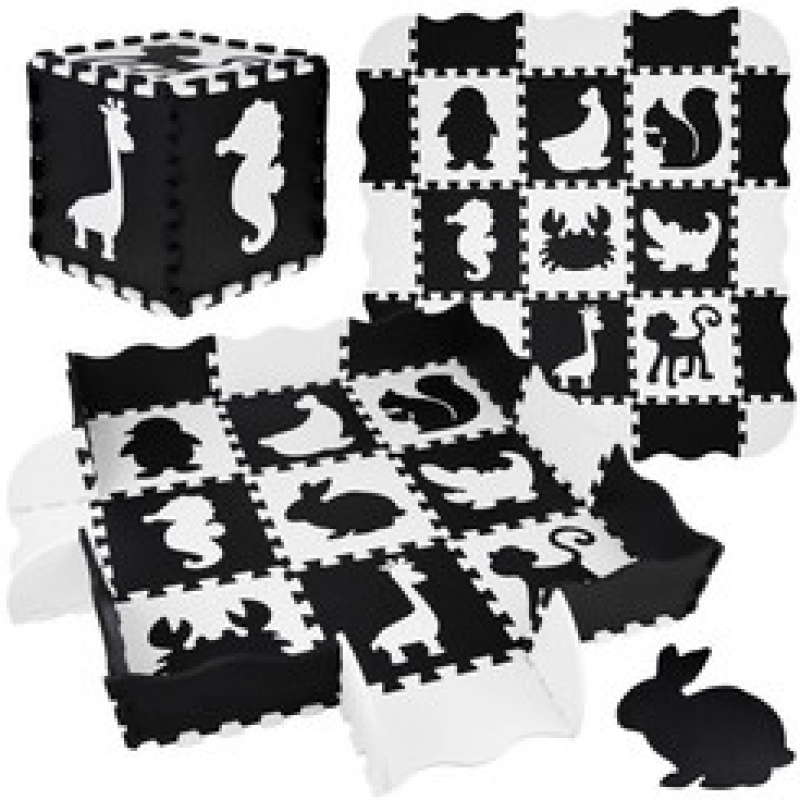 Contrasting Puzzle Mat - Animals ZA4783
