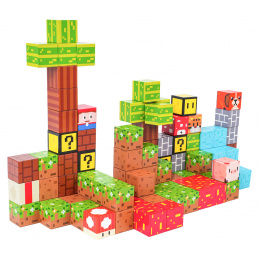 Set of Magnetic Blocks, 102 pcs.
