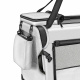 Tresko Pet Carrier for Dogs and Cats 83x58x58 cm Light Grey