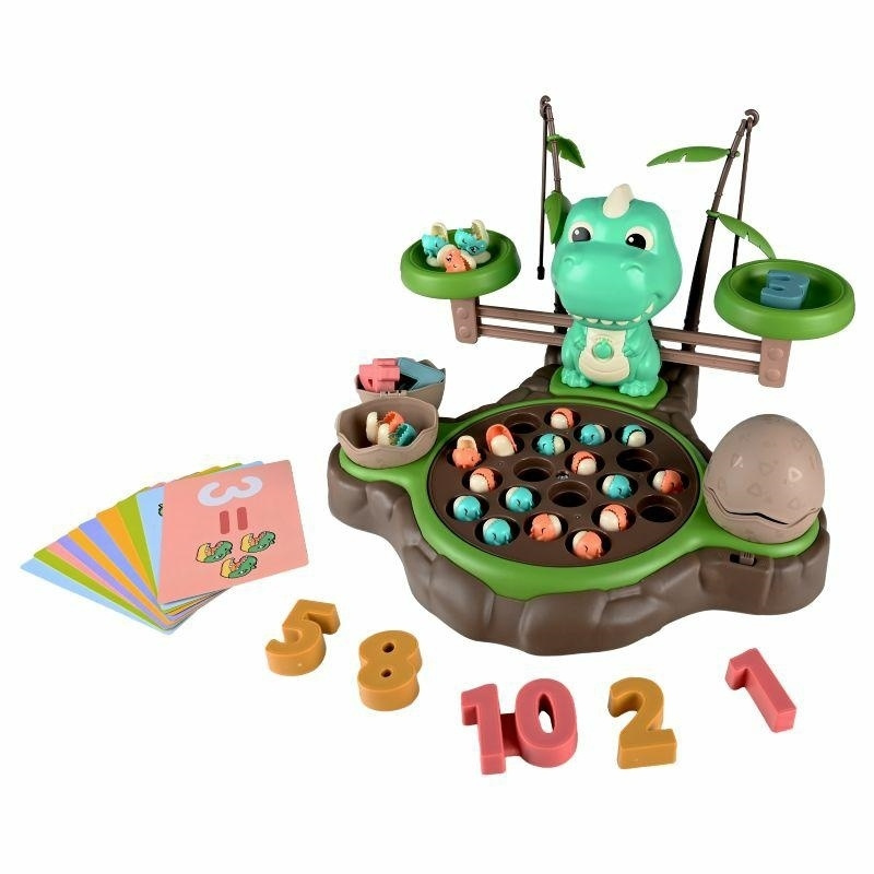 B36L1 SKILL GAME DINOSAUR HUNTING DINO FISHING RODS