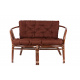 Aga Rattan set BAHAMA Choco Brown
