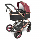 Kiduku Combined Stroller 3in1 Bórdo/Black