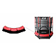 Aga Spring Cover for Trampoline 140 cm Red