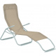 Aga 2x Garden Lounger SIESTA Light Brown