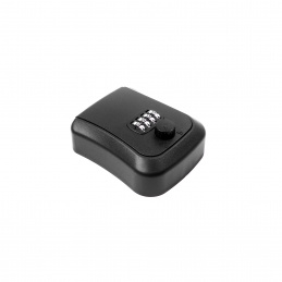 Aga Key Box with Combination Lock 11.5x9.5x3.6 cm Black