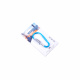 Aga Karabina with Combination Lock 9x4.8 cm Blue