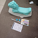 Aga4Kids Plastic Rocking Horse Blue - 2nd QUALITY