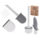Aga Silicone toilet brush with bowl white