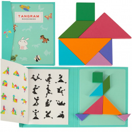 Aga Children's Magnetic 3D Puzzle - Tangram Blocks