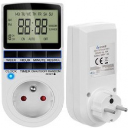 Digital weekly switching clock ISO 11747