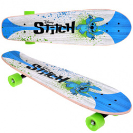 Wooden skateboard for kids Disney STITCH up to 50 kg SP0843 universal