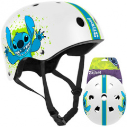 Regulated helmet M for children for bike, scooter, skates Disney Stitch SP0844 universal