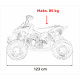 RENEGADE HIPERFECT 110CC Blue Gasoline Quad