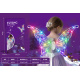 Backlit Butterfly Wings with Music