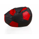 Aga Sofa bag BALL XXXL Red - Black