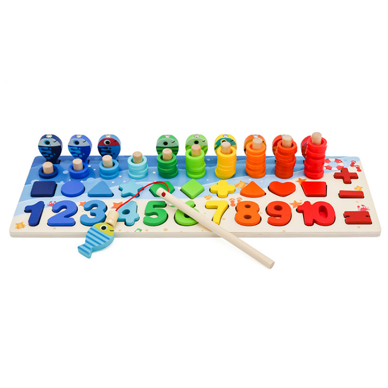 Aga4Kids Wooden educational kit with numbers