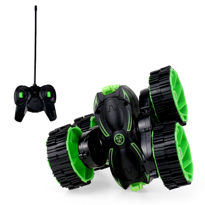 Aga4Kids Double-Sided Remote Control Car Green