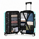 Aga Travel Carry-On Luggage MR4693 Turquoise