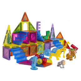 Set of Magnetic Cubes 3D ZOO 64 pcs.