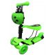 R-Sport Children's three-wheeled scooter 5in1 with LED wheels H3 Green