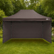 Aga Scissor stand PARTY 3x4,5m Brown