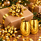 Aga 2x Ribbon 0.5 cm x 20 m + 6x Decorative Star Gold