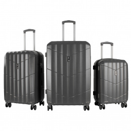 Aga Travel Luggage Set MR4669 Grey