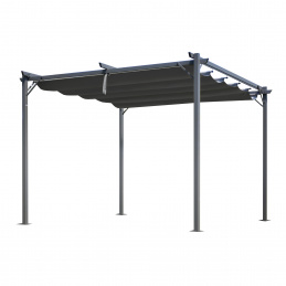 Aga Garden Pavilion 3x3 m Grey